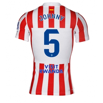 Atletico Madrid Johnny Cardoso #5 Maglia Gara Casa Repliche 2025-26 Maniche Corte